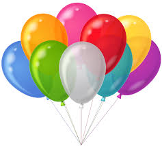 15Multicolored Air inflated Balloons